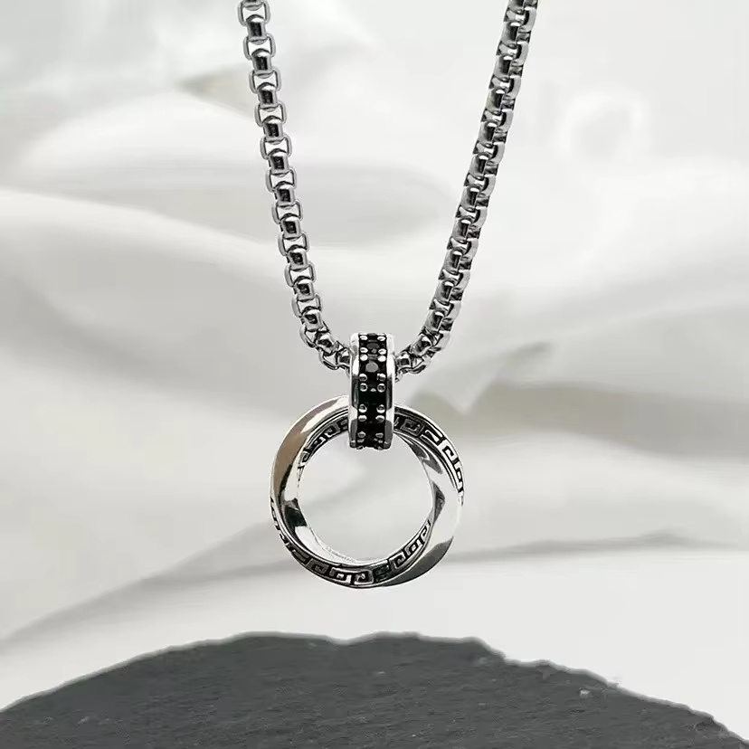 925 Sterling Silver Chain Necklace Men - Novo colar de prata 925, corrente