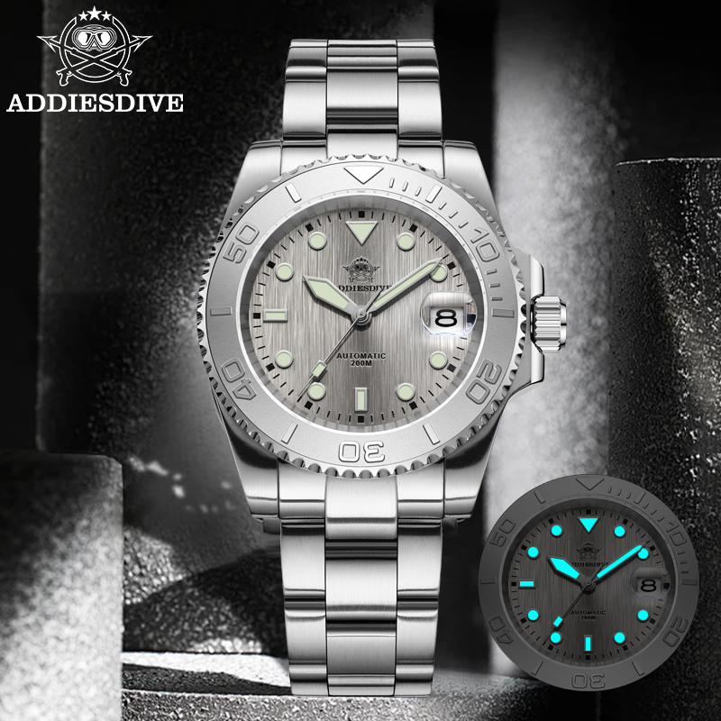 Watch Accessories - ADDIESDIVE AD2087 Relógio Masculino À Prova