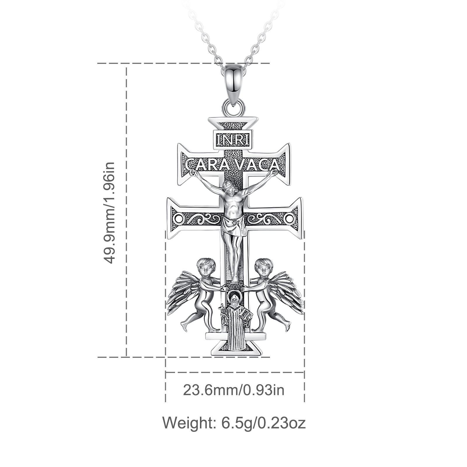 Eudora-925 Sterling Silver Jes - 925 Sterling Silver Chain Necklace Men avaliação e preço