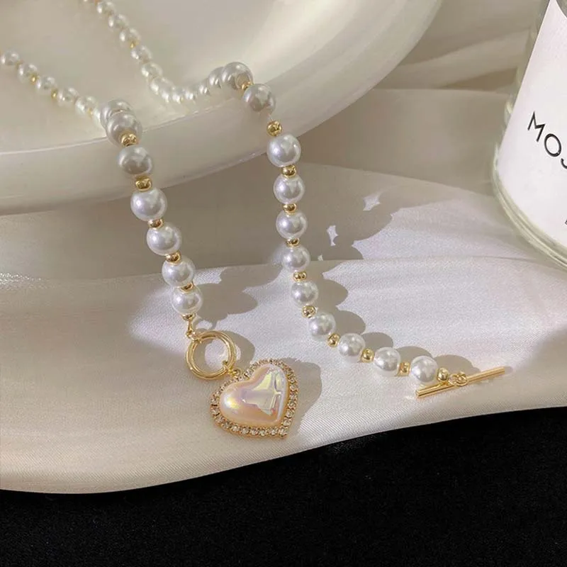 Novo vintage imitação de pérol - Pearl Choker Necklace Vintage avaliação e preço