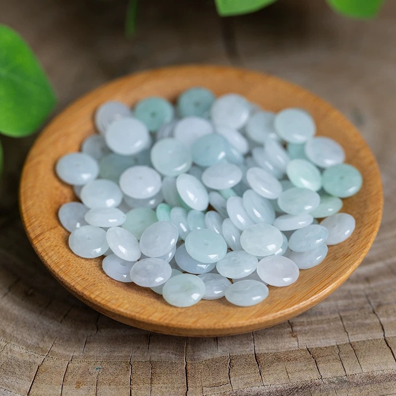 10 Peças de Jade Natural Esmer - Bracelets avaliação e preço