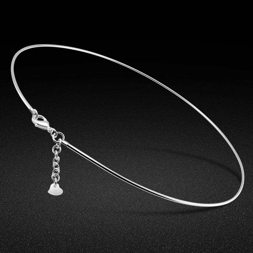 Kpop 925 prata esterlina garga - 925 Sterling Silver Chain Necklace Men avaliação e preço