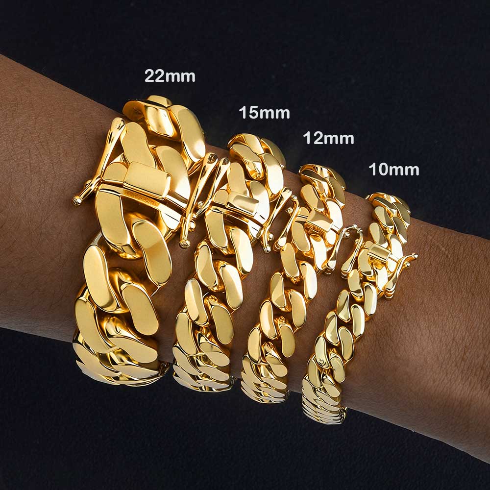 Atacado: Correntes Clássicas M - Cuban Link Chain 12Mm avaliação e preço