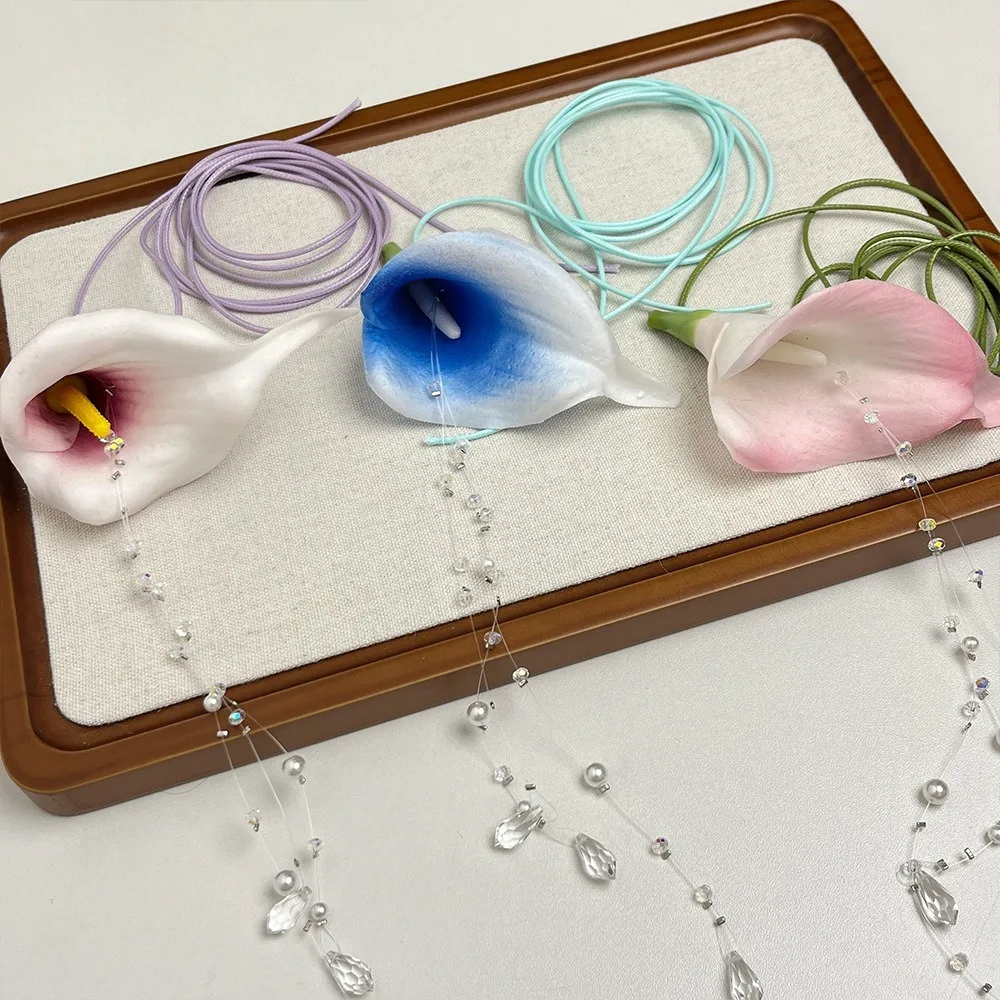 Moda exagerada calla lírio fri - Pearl Choker Necklace Vintage avaliação e preço