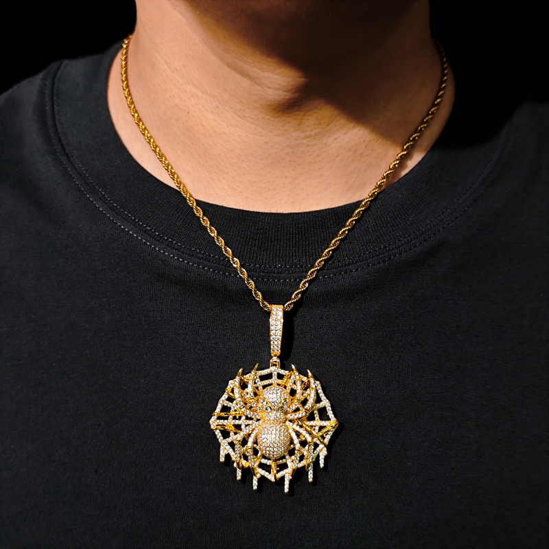 Tuhe alta qualidade vvs1 moiss - 925 Sterling Silver Chain Necklace Men avaliação e preço