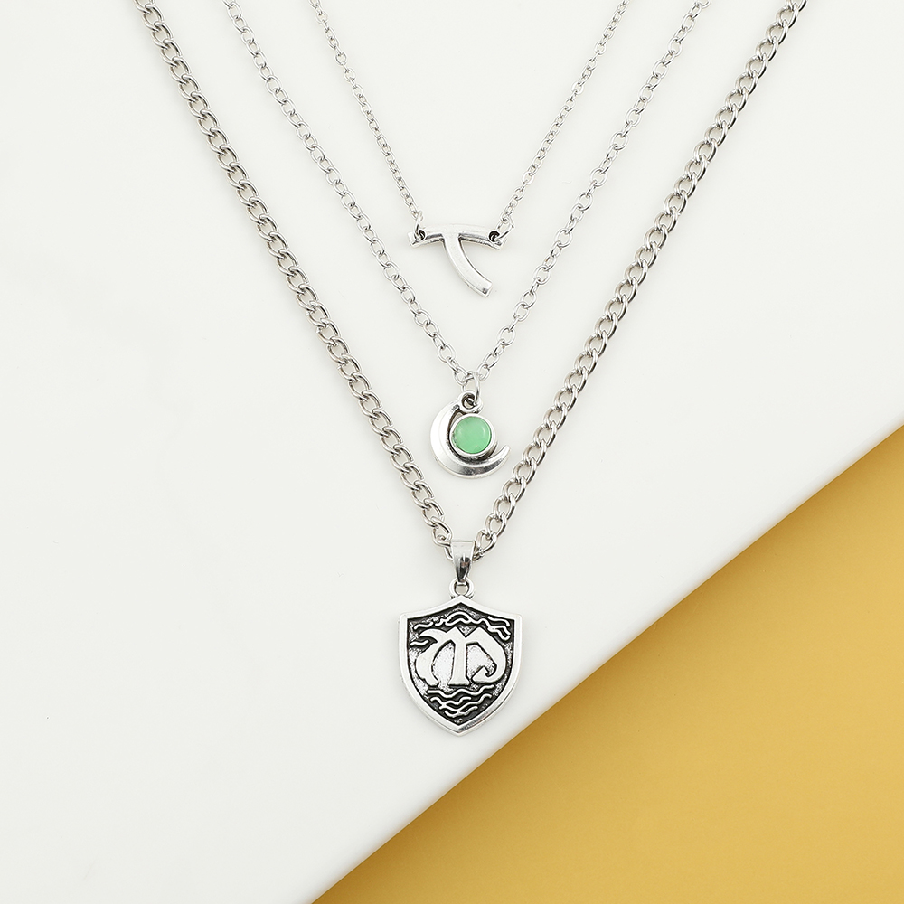 Colar de design curto e multic - Anime Pendant Necklace avaliação e preço