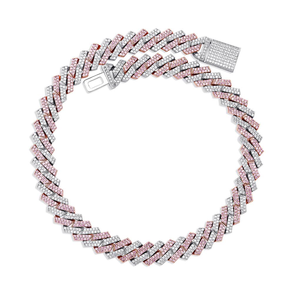 Topgl-colar de zircônia cúbica - Cuban Link Chain 12Mm avaliação e preço
