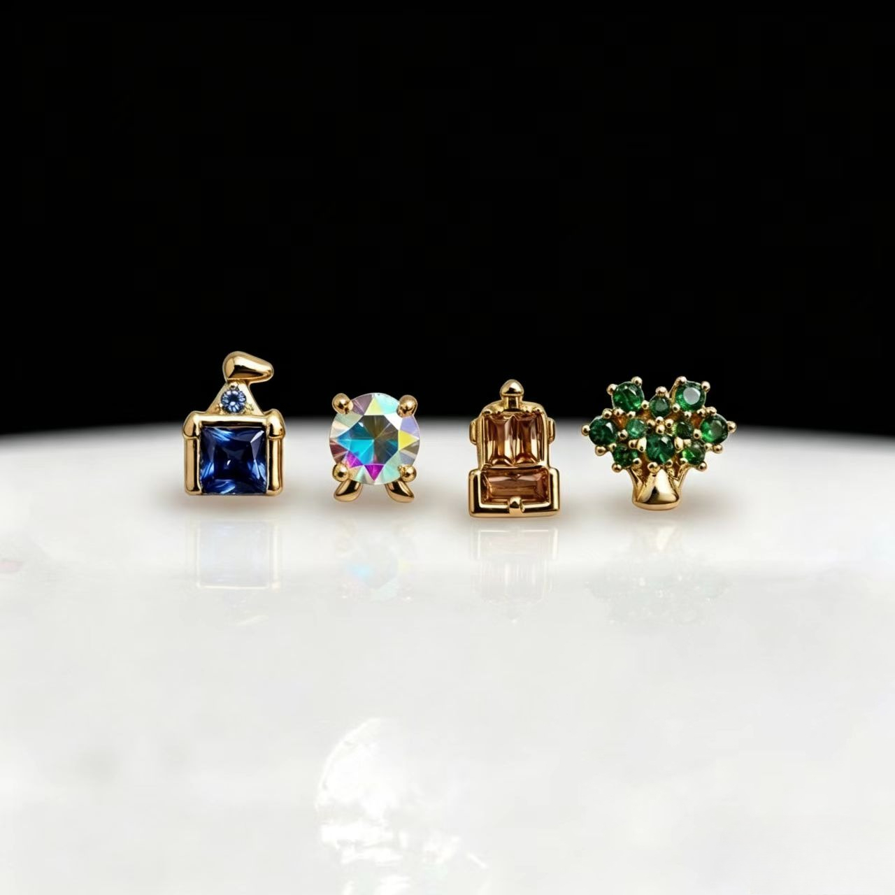 Novos brincos requintados e fo - Earrings avaliação e preço