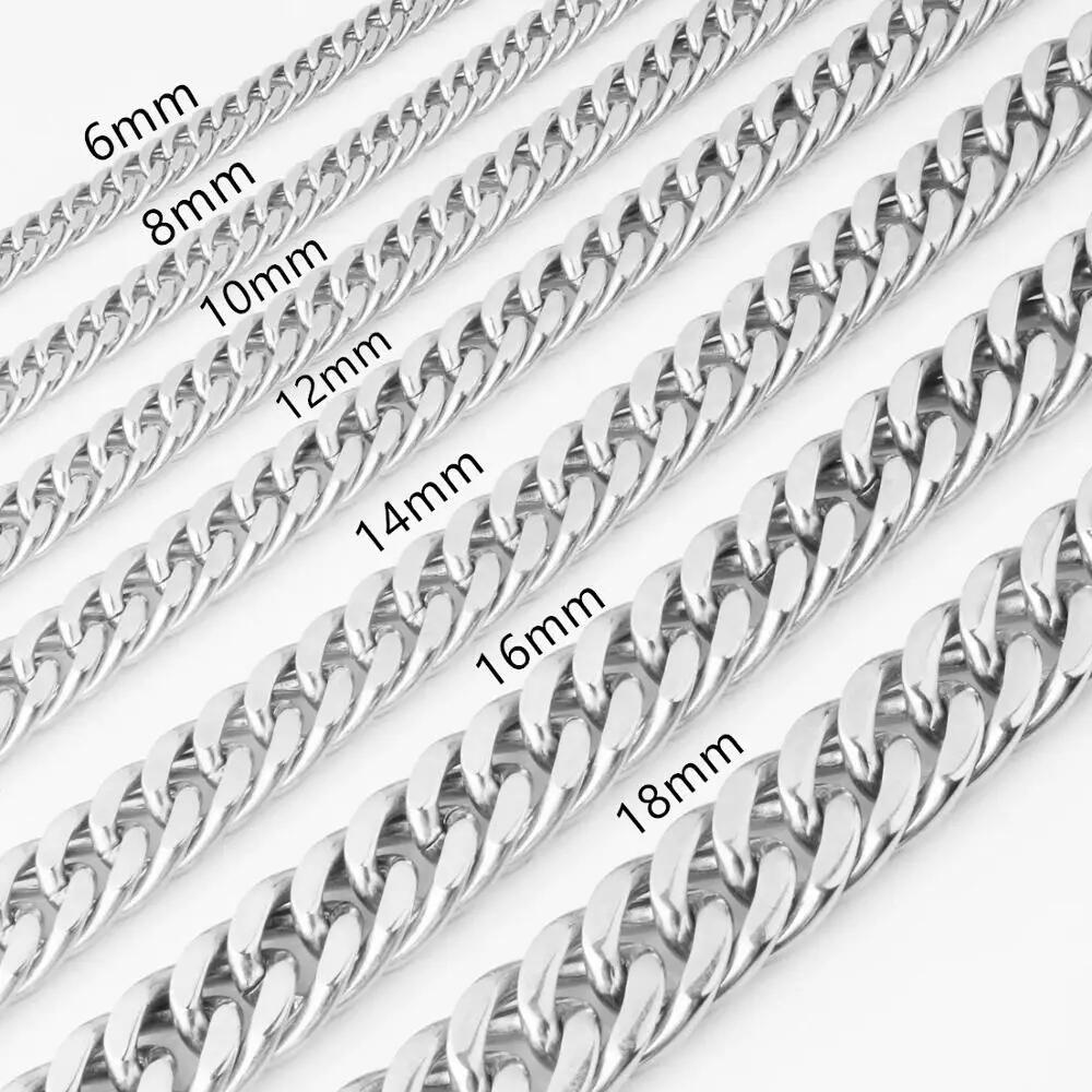 Granny-Men's Cuban Link Chain  - Cuban Link Chain 12Mm avaliação e preço