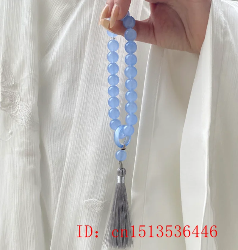 Green Jade Stone Beads Tassel  - Necklaces avaliação e preço